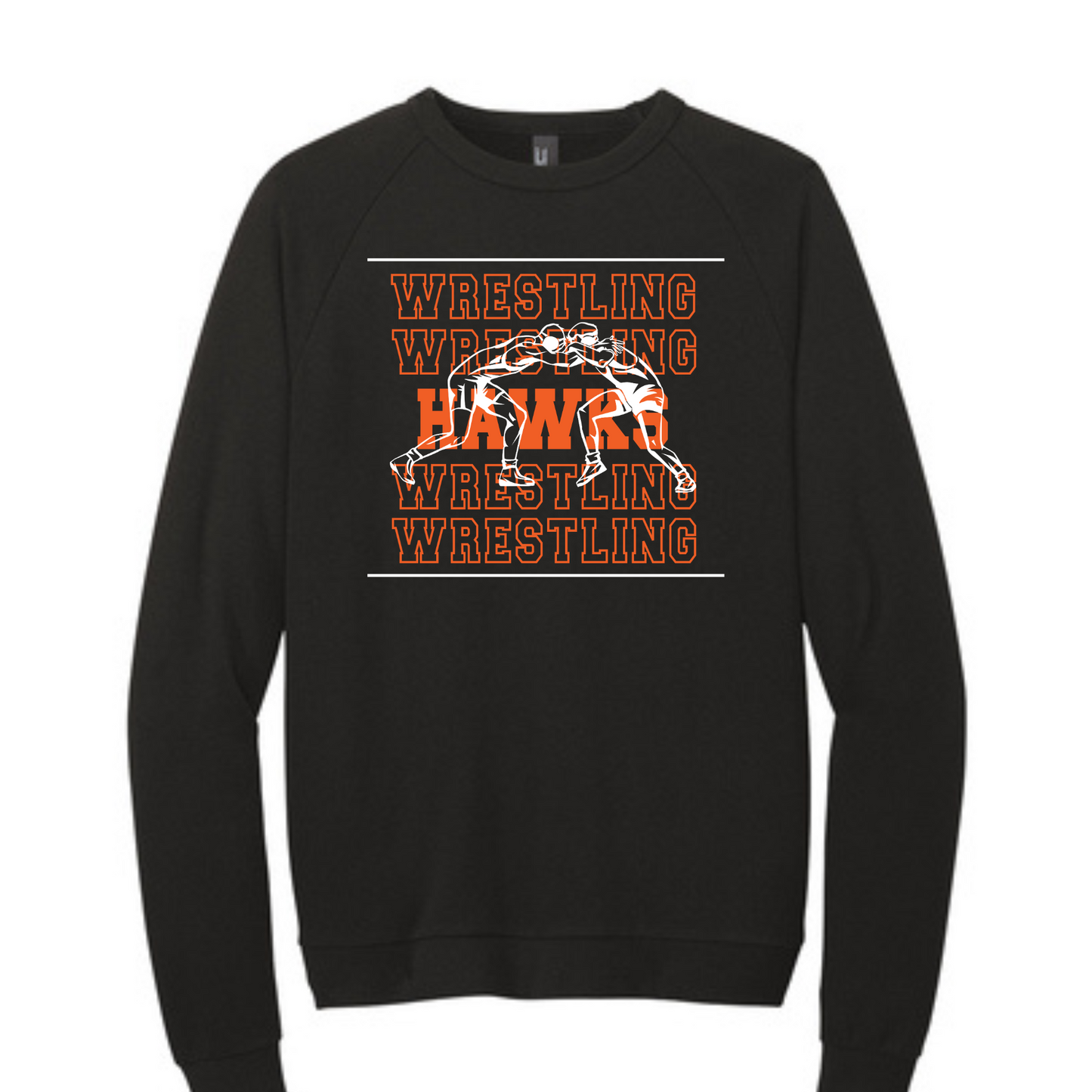 Canistota Hawks Wrestling District® Perfect Tri® Fleece Crewneck Sweatshirt