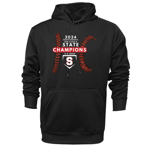 14U Sticks State Adult Pullover Hooded Sweatshirt