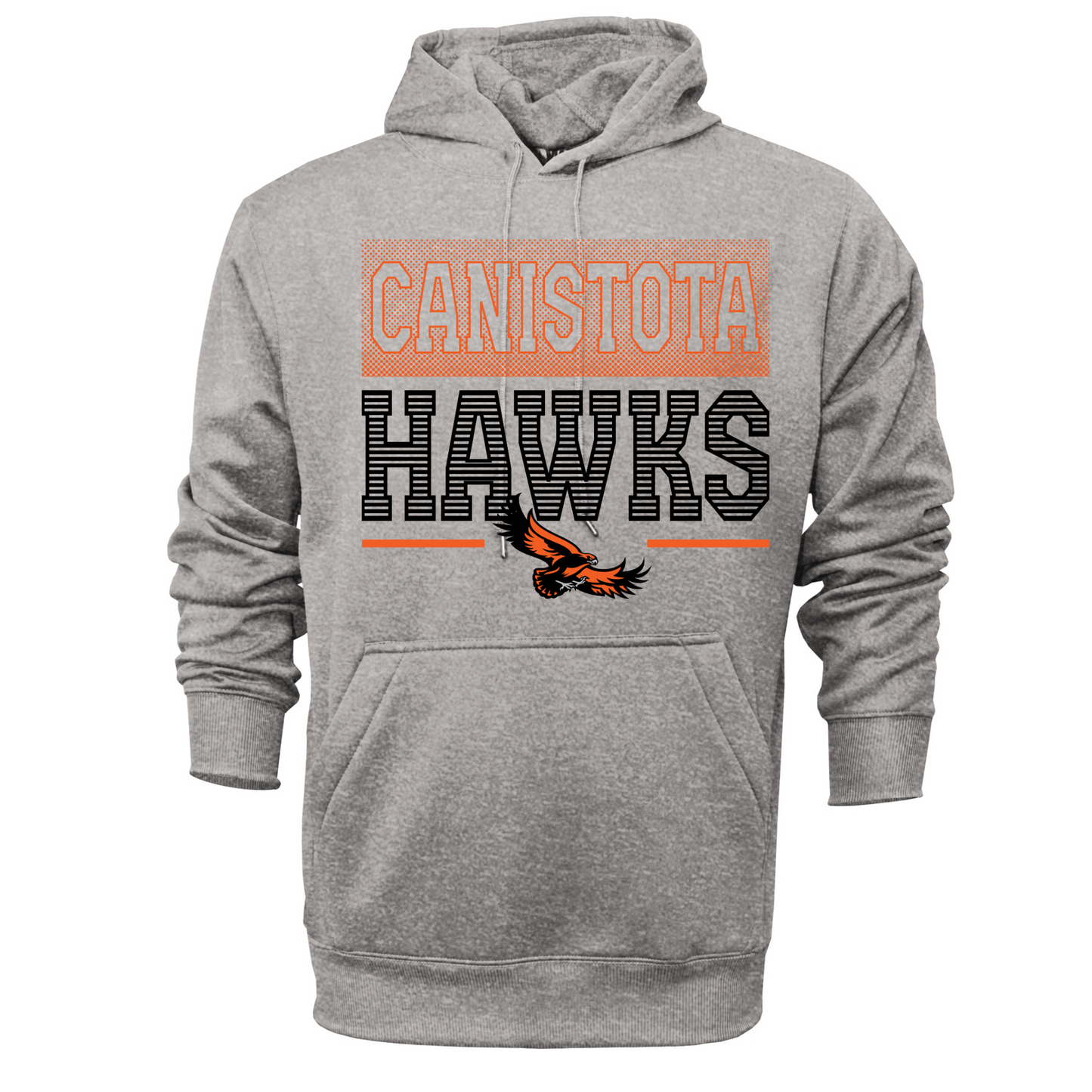 Canistota Hawks Youth Pullover Hooded Sweatshirt