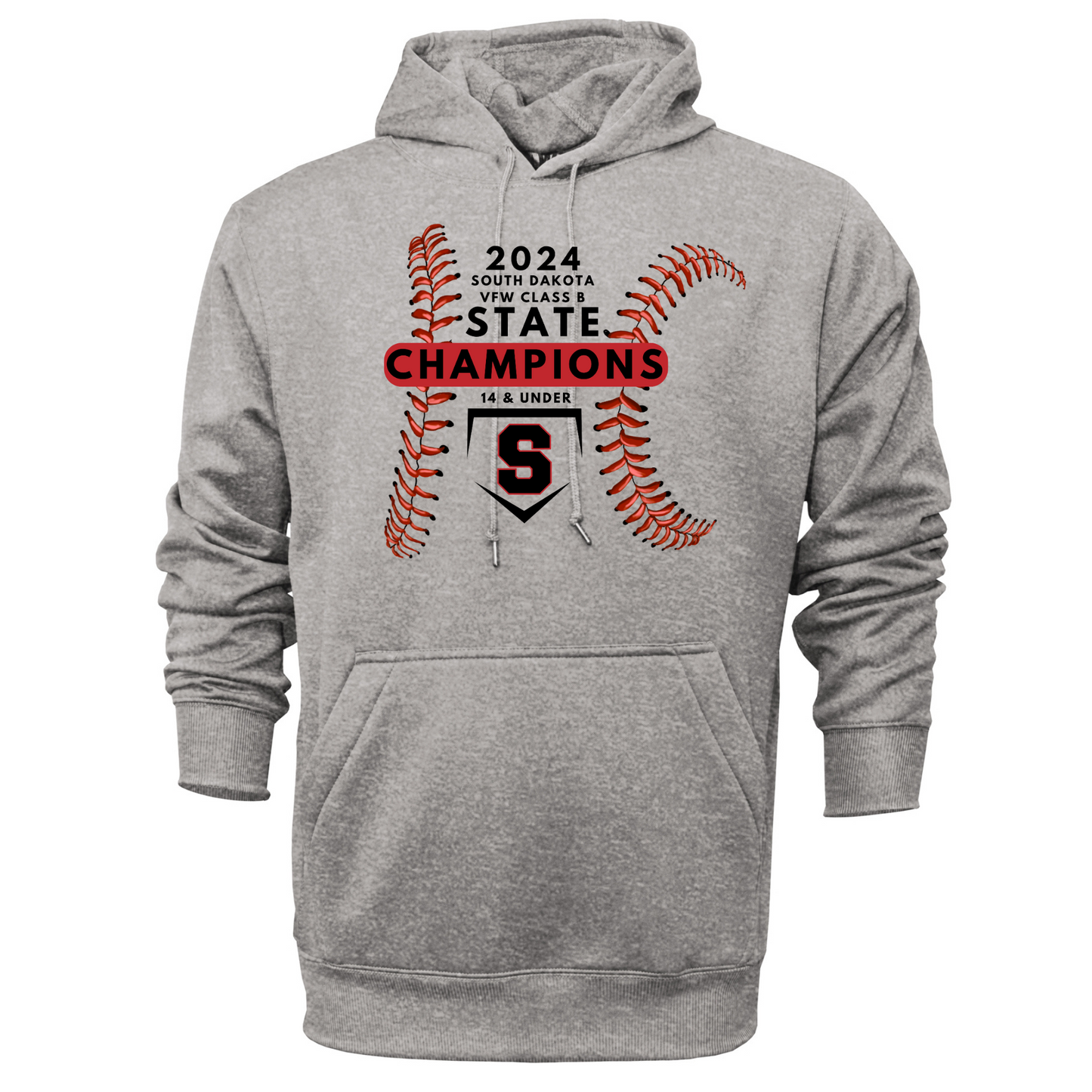 14U Sticks State Adult Pullover Hooded Sweatshirt