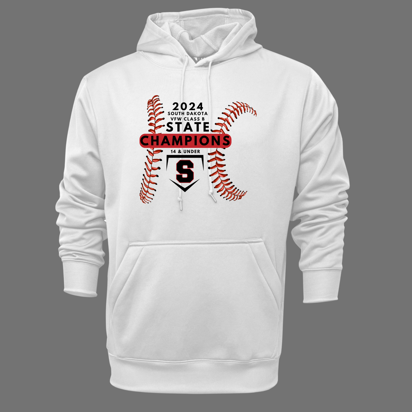 14U Sticks State Adult Pullover Hooded Sweatshirt