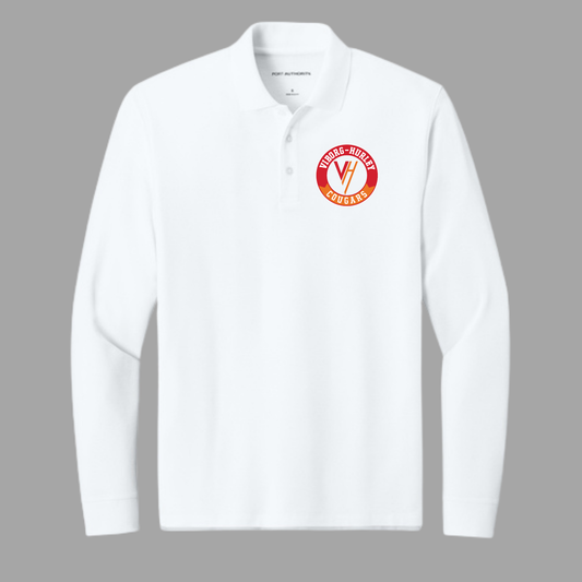Viborg-Hurley Staff Port Authority® Wearever Signature Pique Long Sleeve Polo