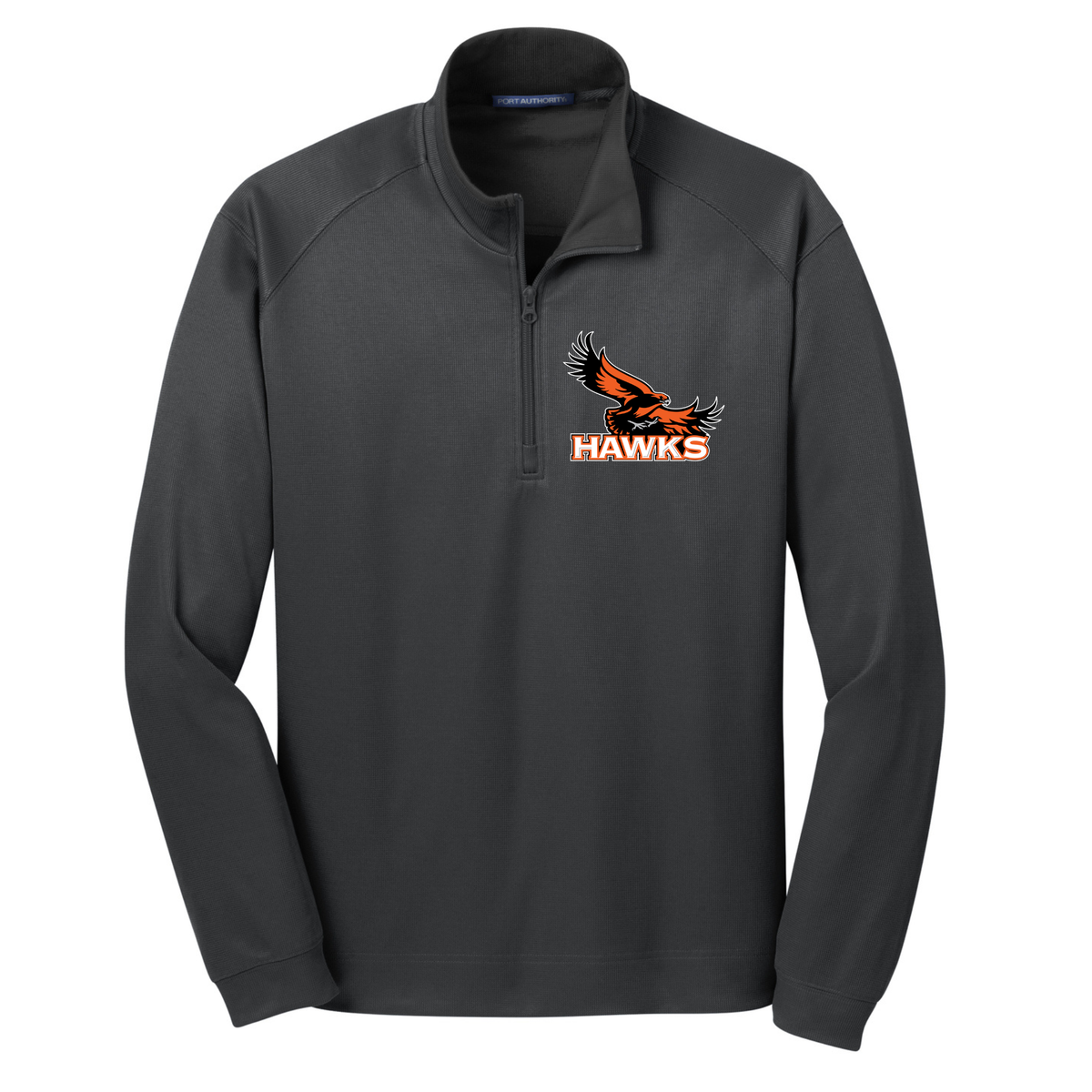 Canistota Booster Club Port Authority® Vertical Texture 1/4-Zip Pullover