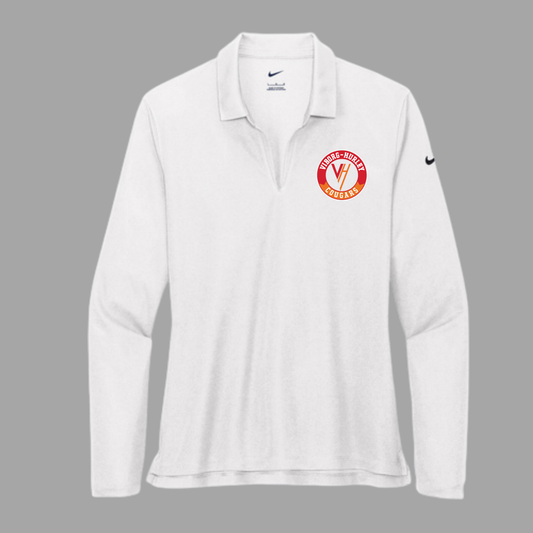 Viborg-Hurley Staff Nike Women's Dri-FIT Micro Pique 2.0 Long Sleeve Polo