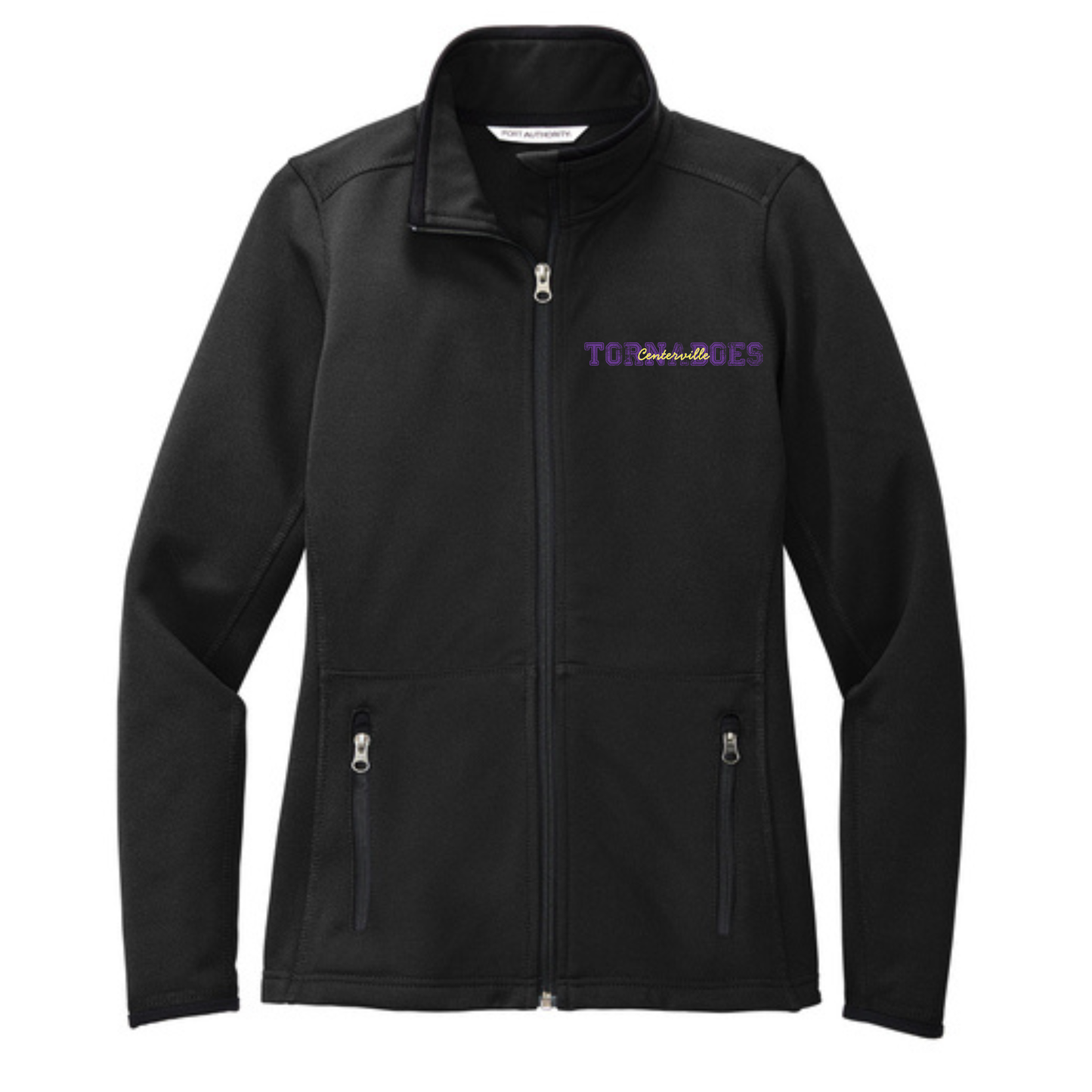 Centerville Booster Club Port Authority® Women's Pique Fleece Jacket