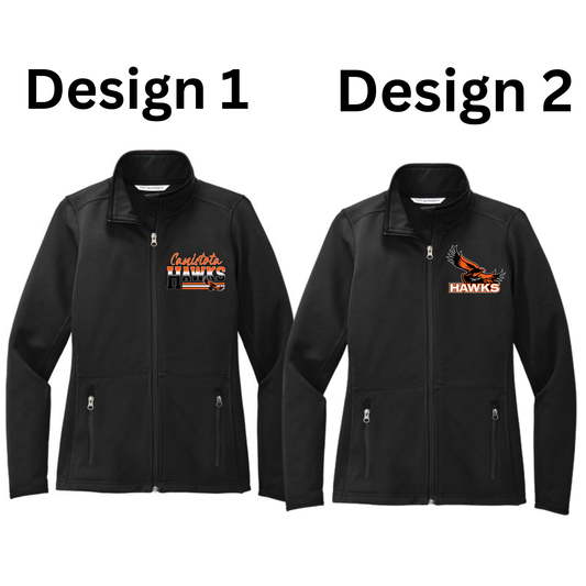 Canistota Booster Club Port Authority® Women's Pique Fleece Jacket