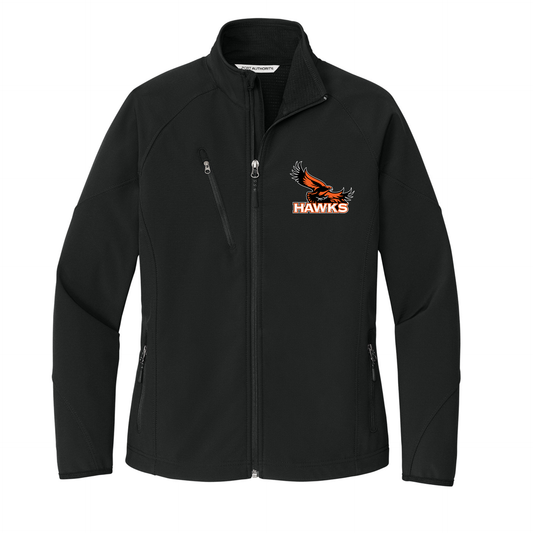 Canistota Booster Club Port Authority® Women's Textured Soft Shell Jacket