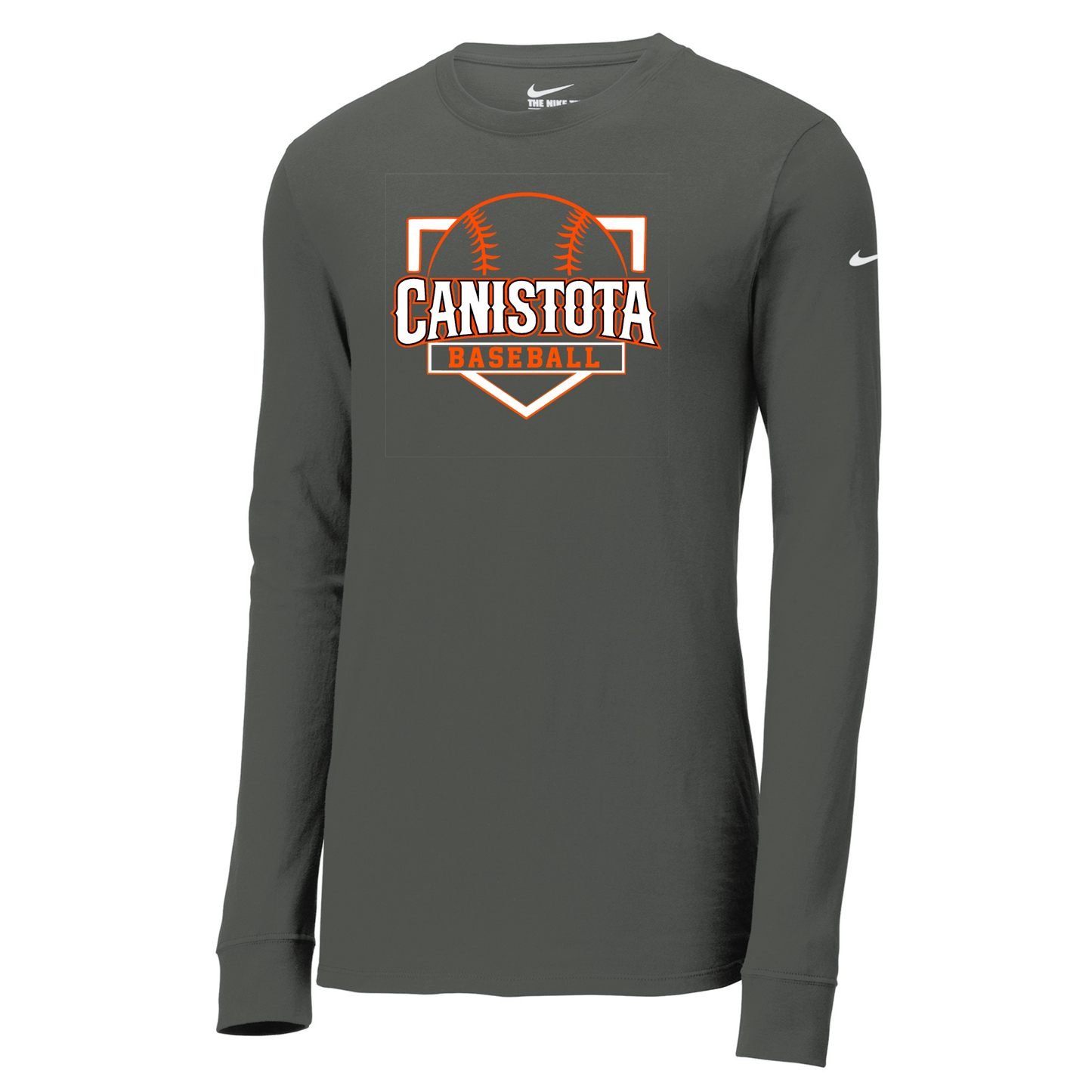 Canistota Baseball Nike Dri-FIT Cotton/Poly Long Sleeve Tee