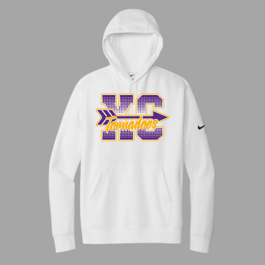 Centerville XC Nike Club Fleece Sleeve Swoosh Pullover Hoodie