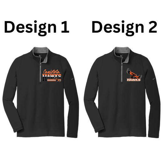 Canistota Booster Club Nike Dri-FIT Stretch 1/2-Zip Cover-Up