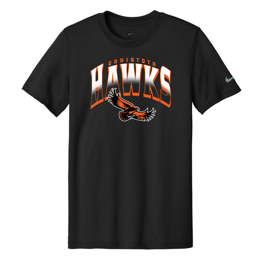 Canistota Booster Club Nike Swoosh Sleeve rLegend Tee