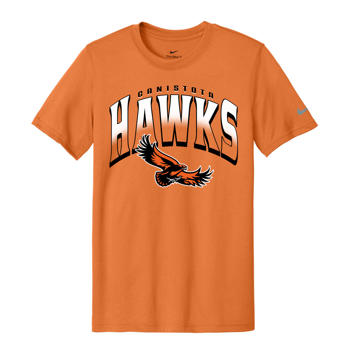 Canistota Booster Club Nike Swoosh Sleeve rLegend Tee