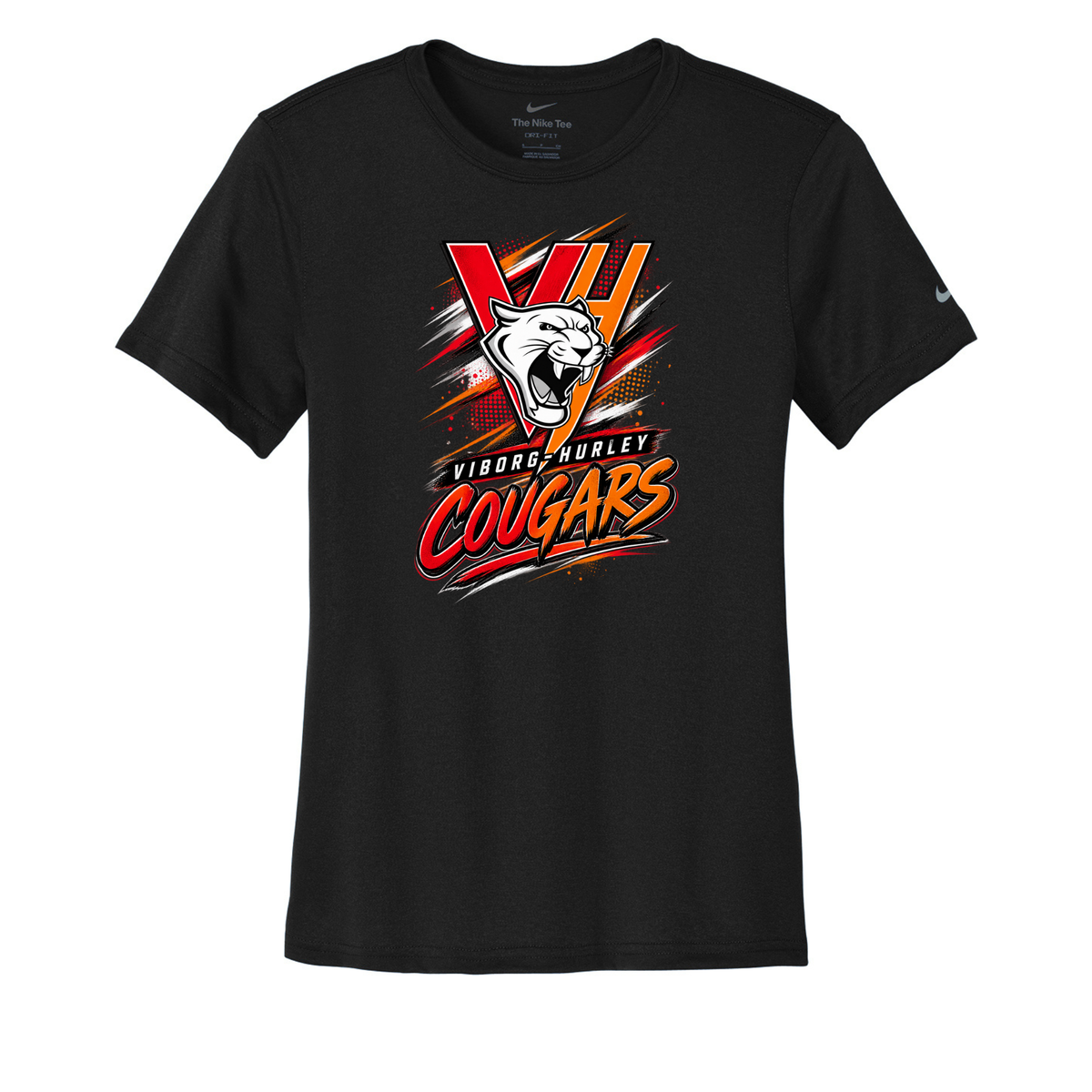 VH Booster Club Graphic Nike Women's Swoosh Sleeve rLegend Tee