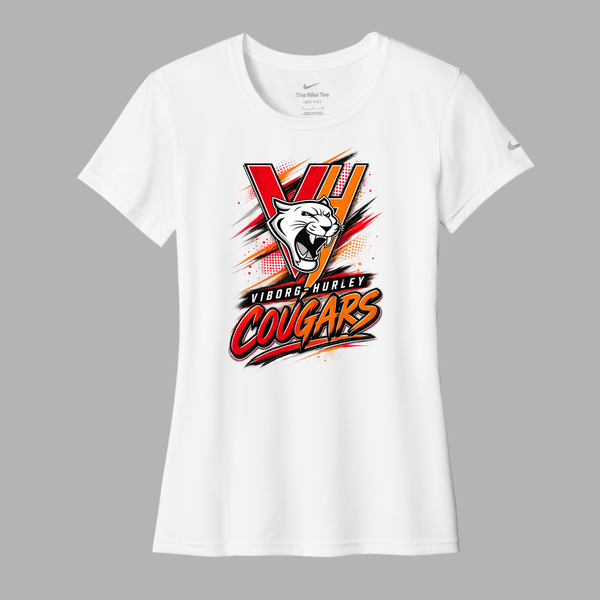 VH Booster Club Graphic Nike Women's Swoosh Sleeve rLegend Tee
