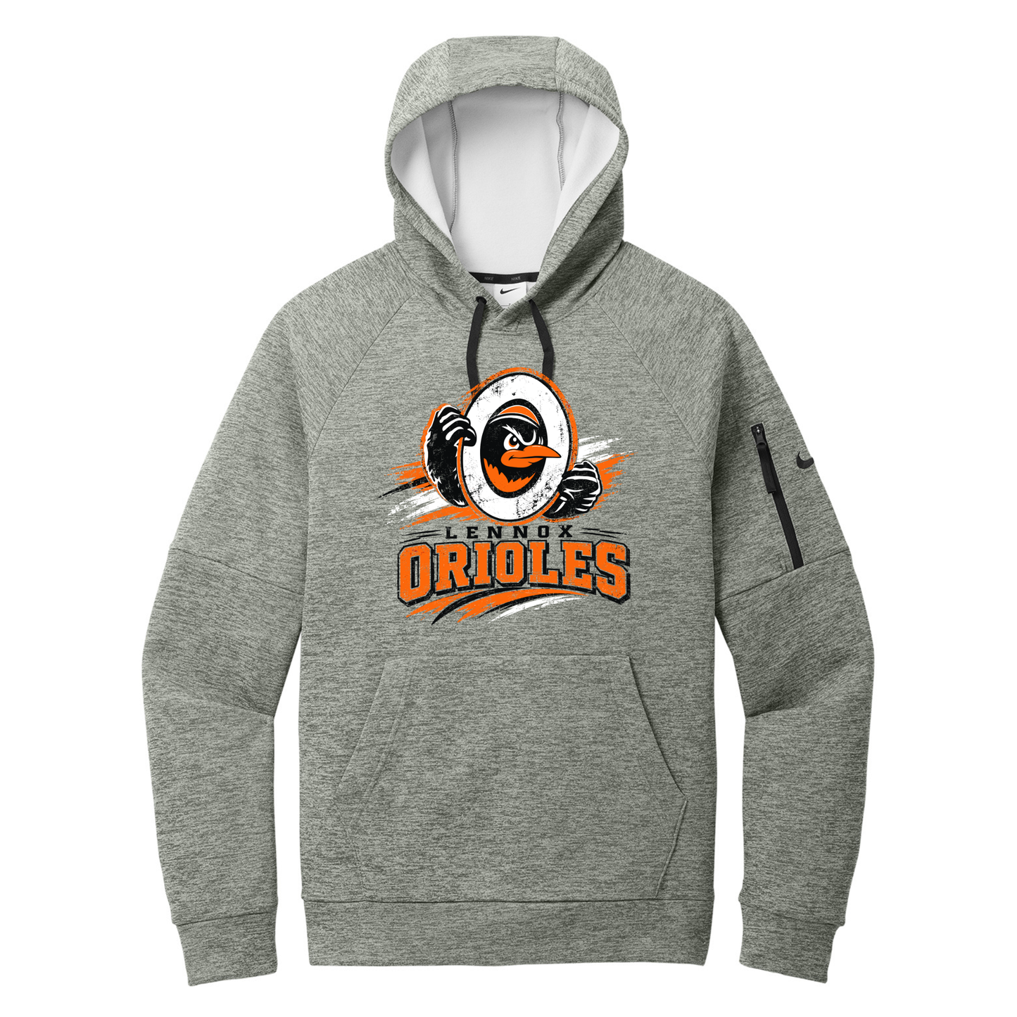 Lennox Booster Club Nike Therma-FIT Pocket Pullover Fleece Hoodie