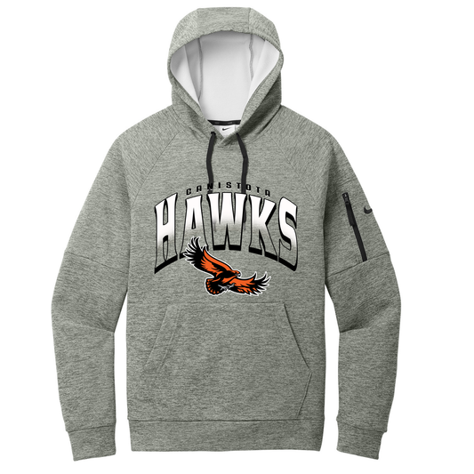Canistota Booster Club Nike Therma-FIT Pocket Pullover Fleece Hoodie