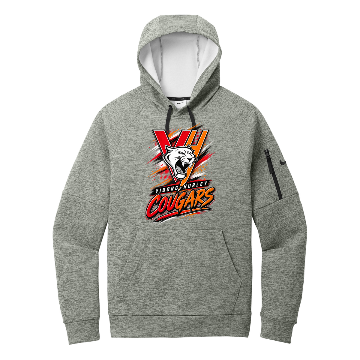 VH Booster Club Graphic Nike Therma-FIT Pocket Pullover Fleece Hoodie