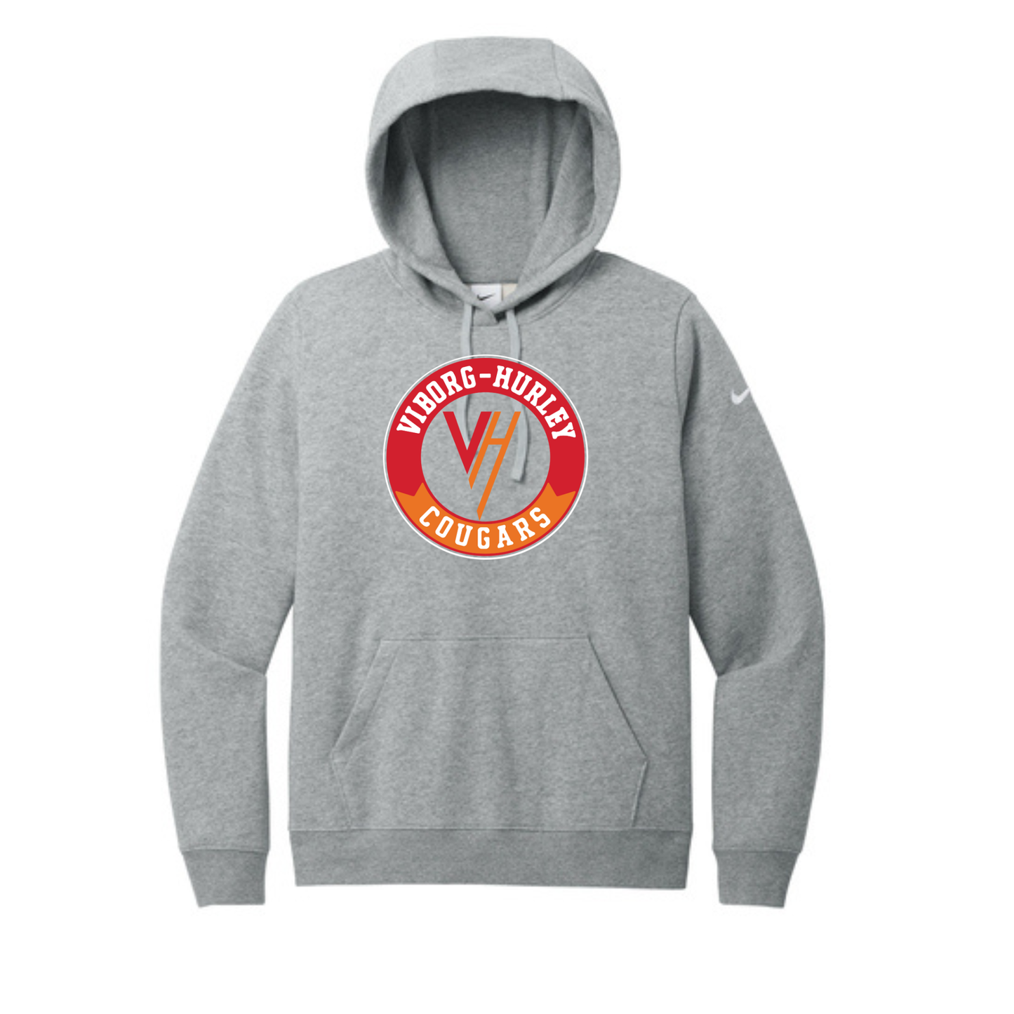 Viborg-Hurley Staff Nike Women's Club Fleece Sleeve Swoosh Pullover Hoodie