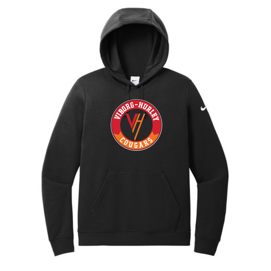 Viborg-Hurley Staff Nike Women's Club Fleece Sleeve Swoosh Pullover Hoodie