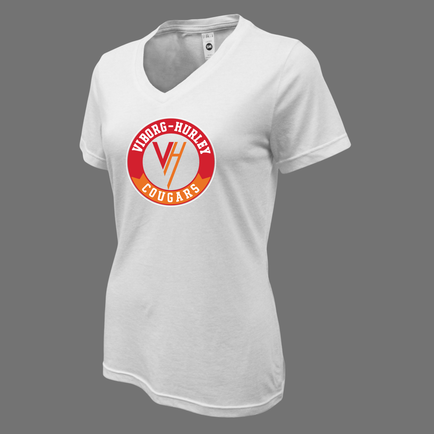 Viborg-Hurley Staff Women Soft-Tek Blend V-neck T-Shirt