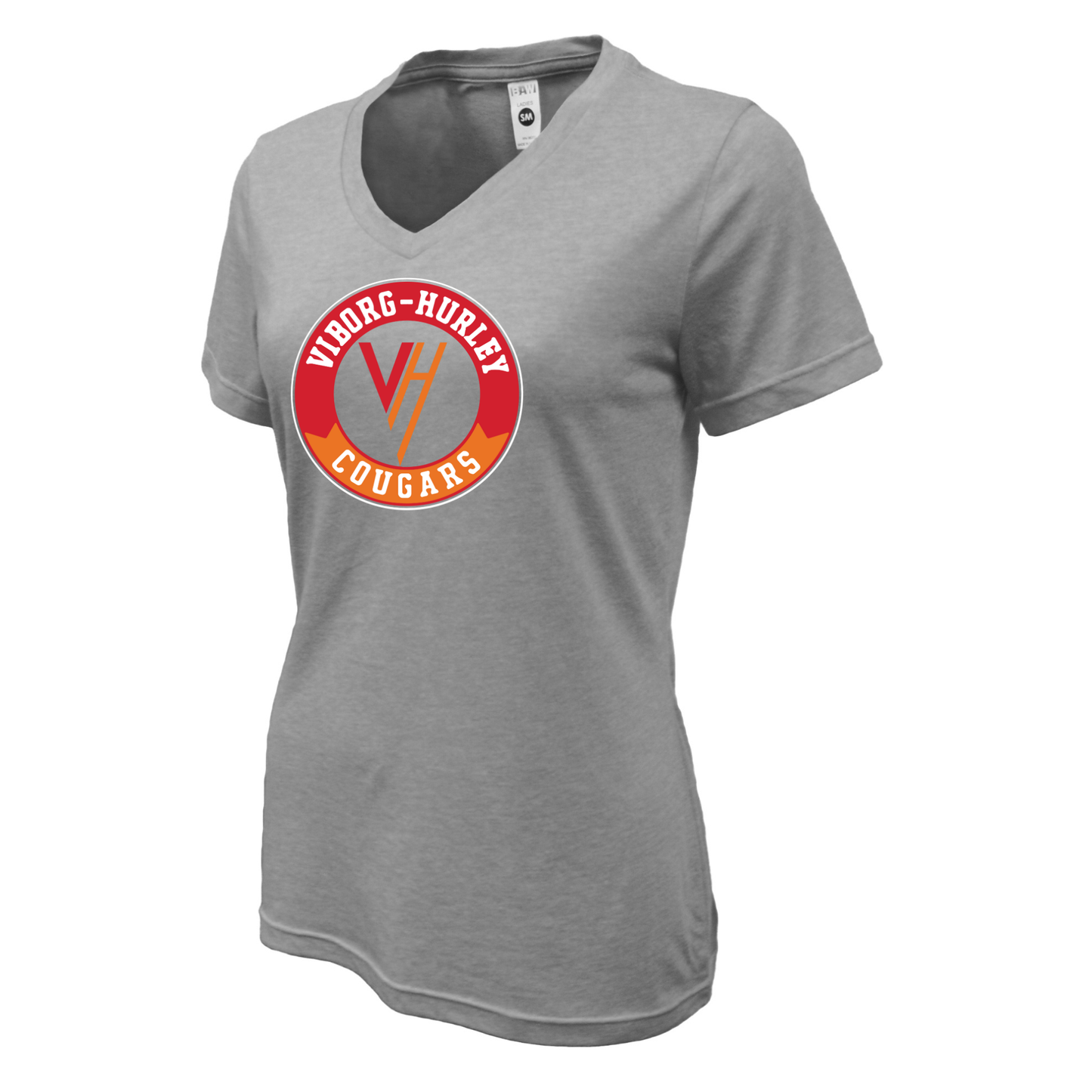 Viborg-Hurley Staff Women Soft-Tek Blend V-neck T-Shirt