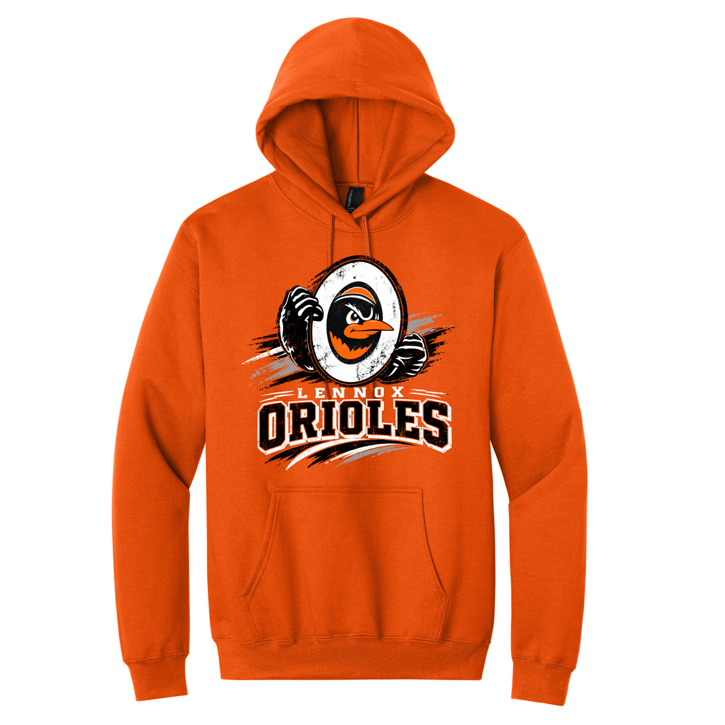 Lennox Booster Club Port & Co™ Tall Essential Fleece Pullover Hooded Sweatshirt