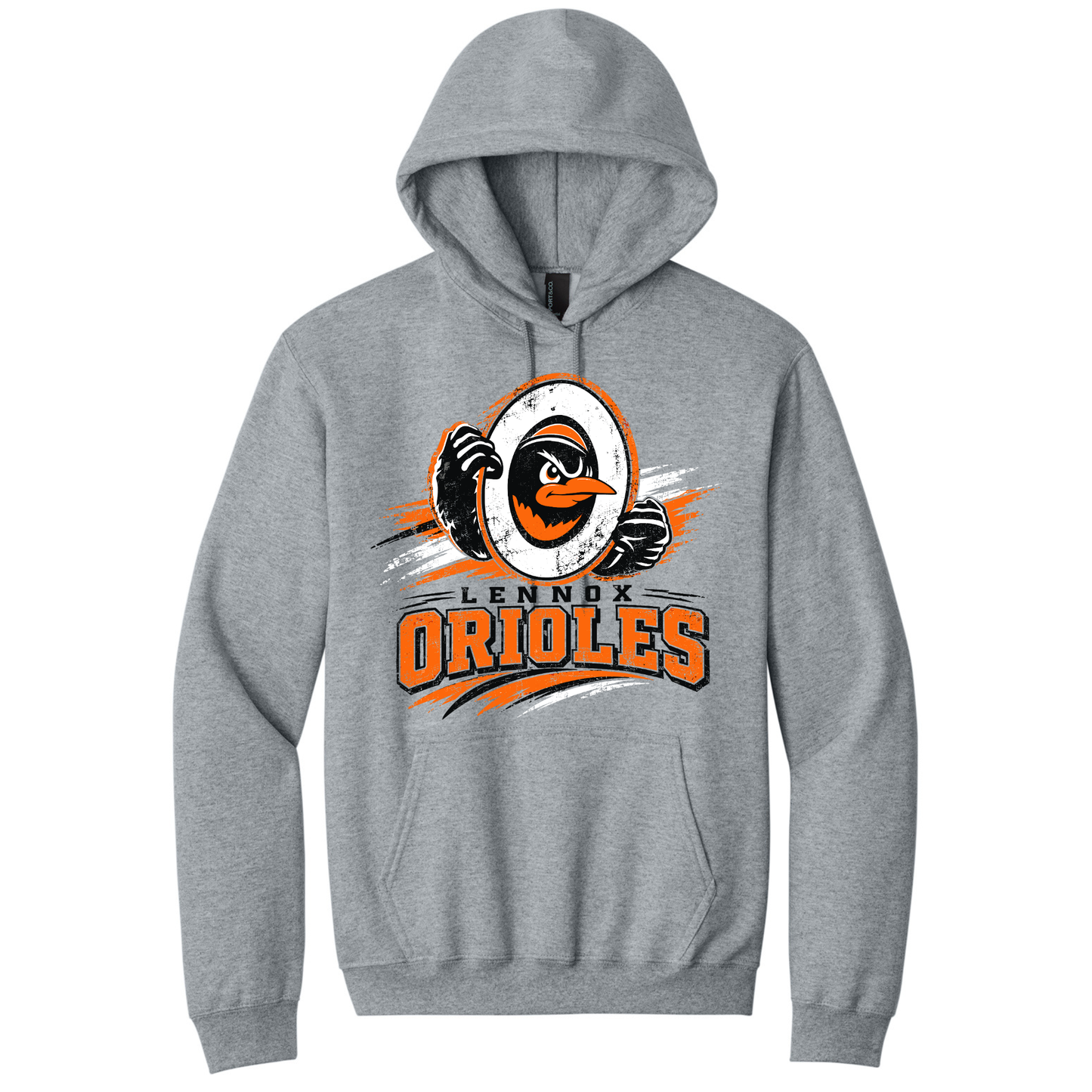 Lennox Booster Club Port & Co™ Tall Essential Fleece Pullover Hooded Sweatshirt