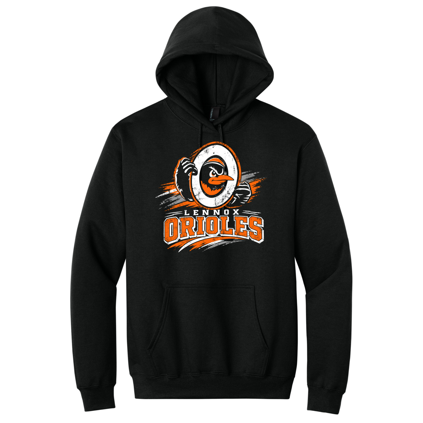 Lennox Booster Club Port & Co™ Tall Essential Fleece Pullover Hooded Sweatshirt