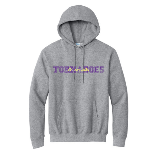 Centerville Booster Club Port & Co™ Tall Essential Fleece Pullover Hooded Sweatshirt