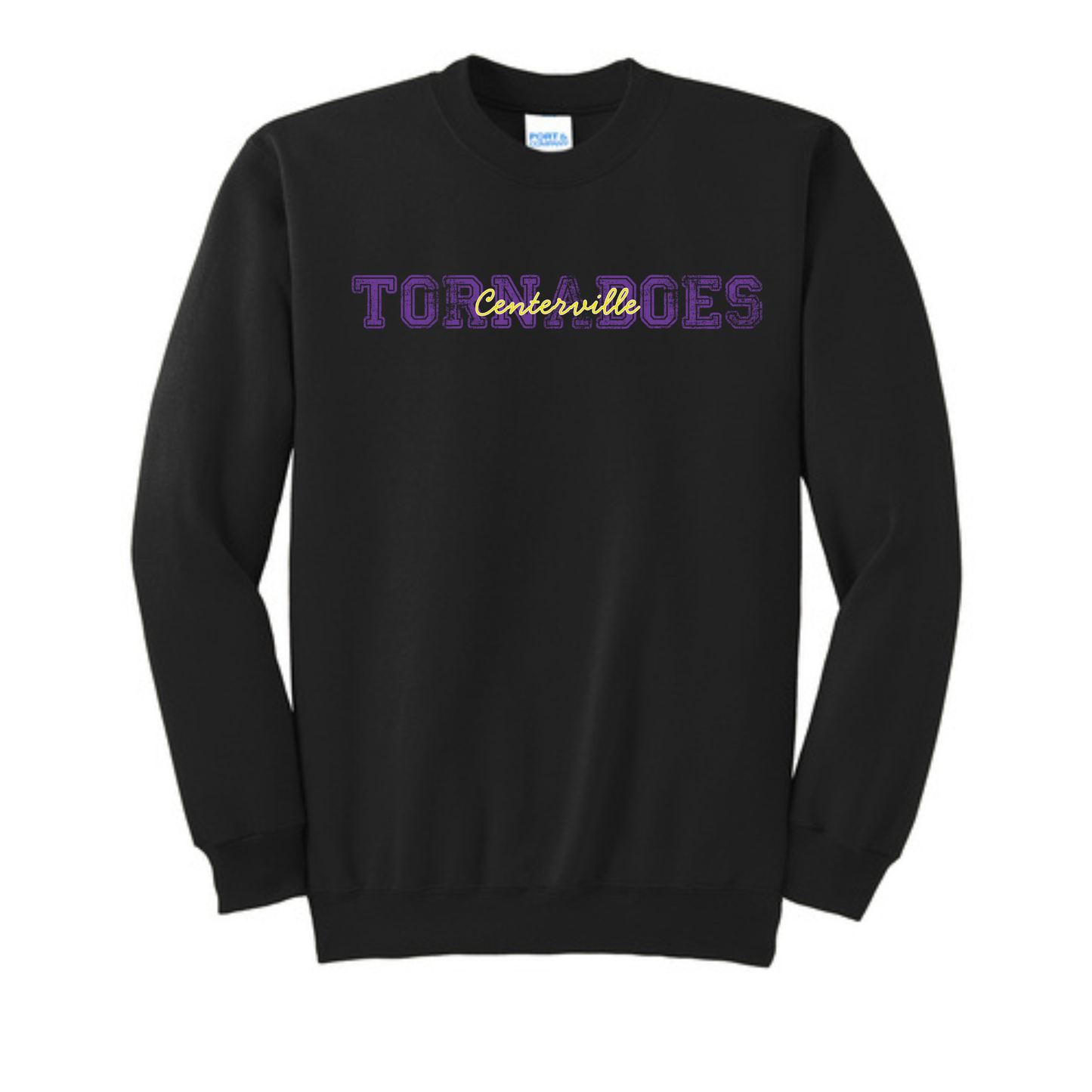Centerville Booster Club Port & Co™ Tall Essential Fleece Crewneck Sweatshirt