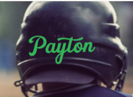 CAA Softball Helmet Decal