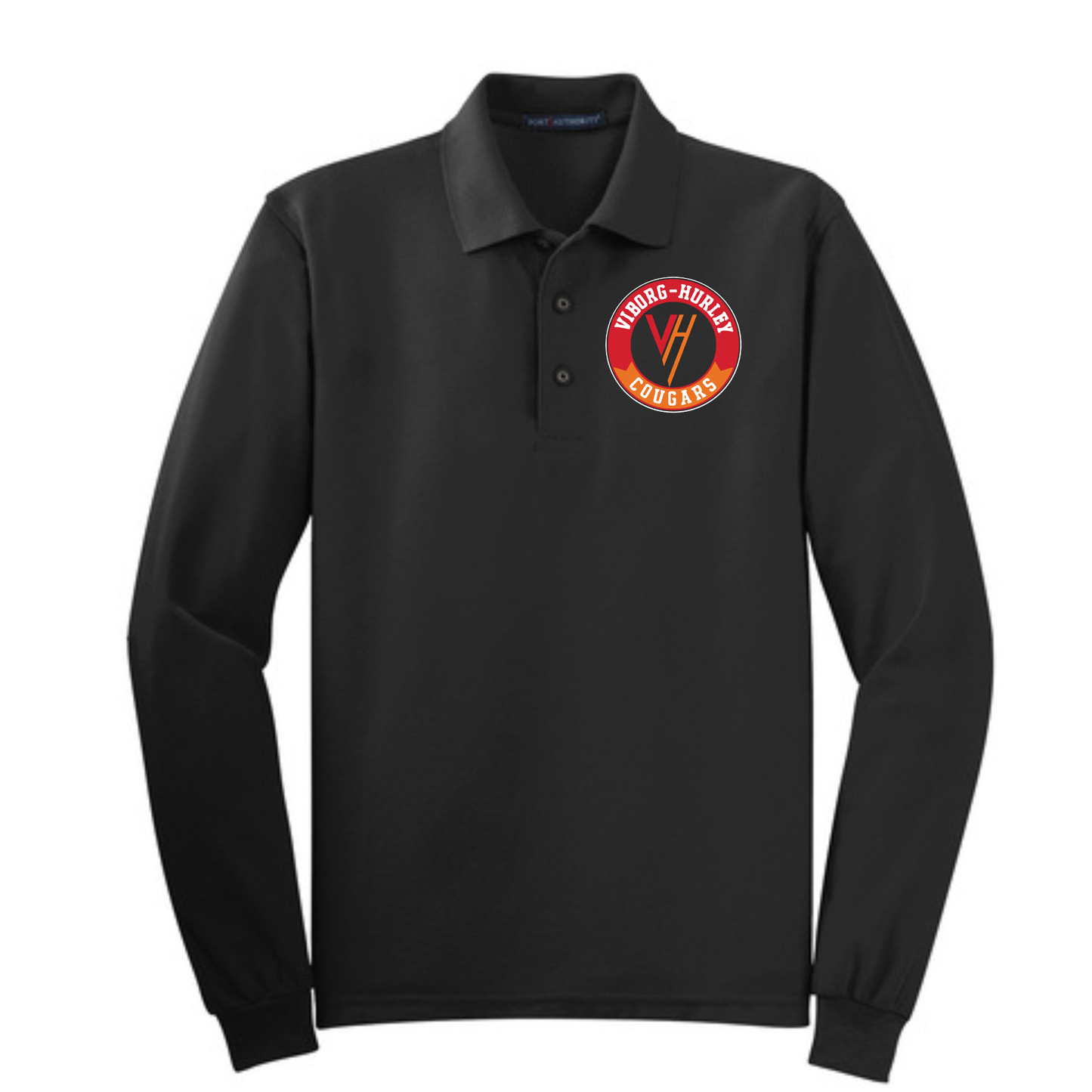 Viborg-Hurley Staff Port Authority® Tall Silk Touch™ Long Sleeve Polo