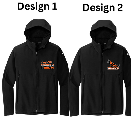 Canistota Booster Club Nike Hooded Soft Shell Jacket
