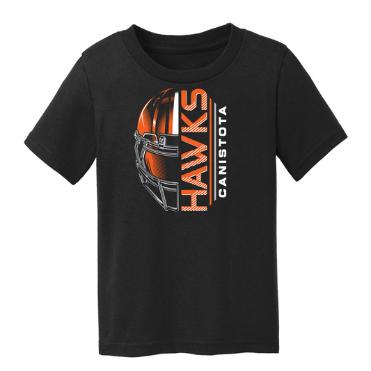 TODDLER Canistota Football Port & Co® Toddler Core Cotton Tee