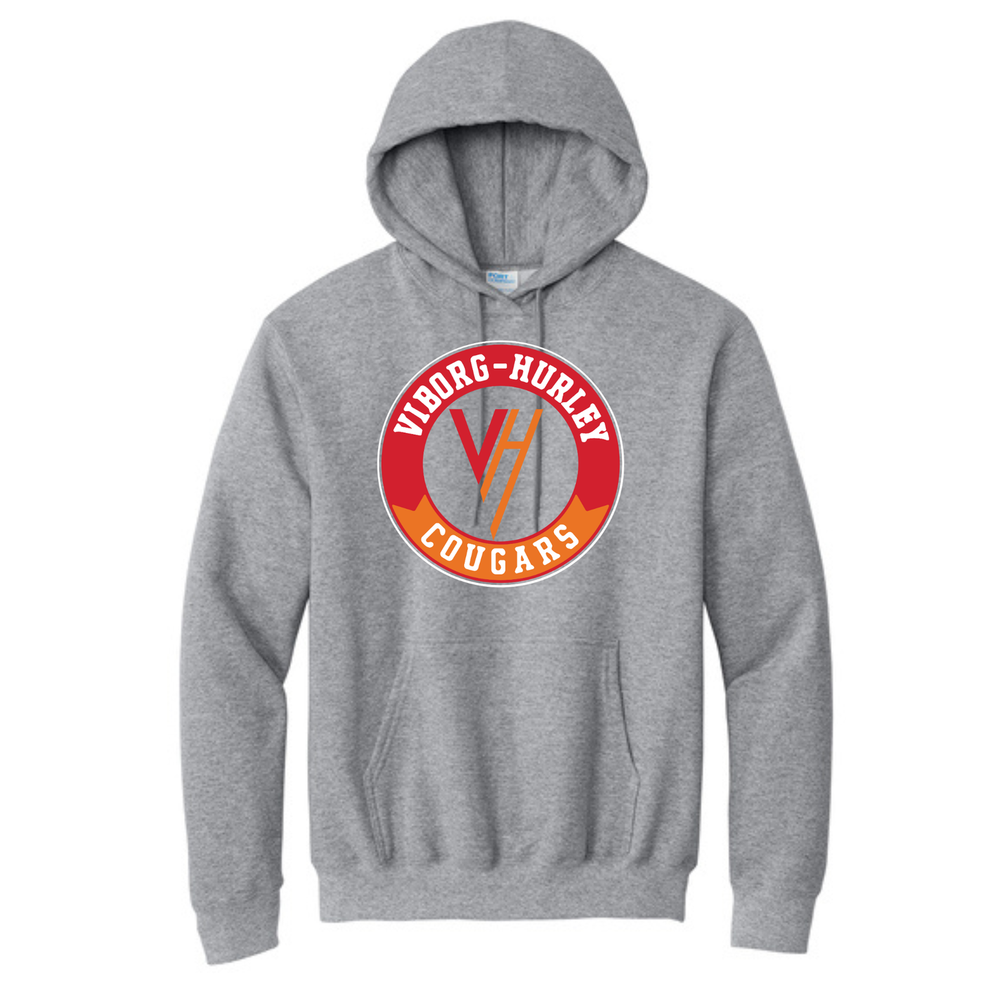 Viborg-Hurley Port & Co™ Tall Essential Fleece Pullover Hooded Sweatshirt