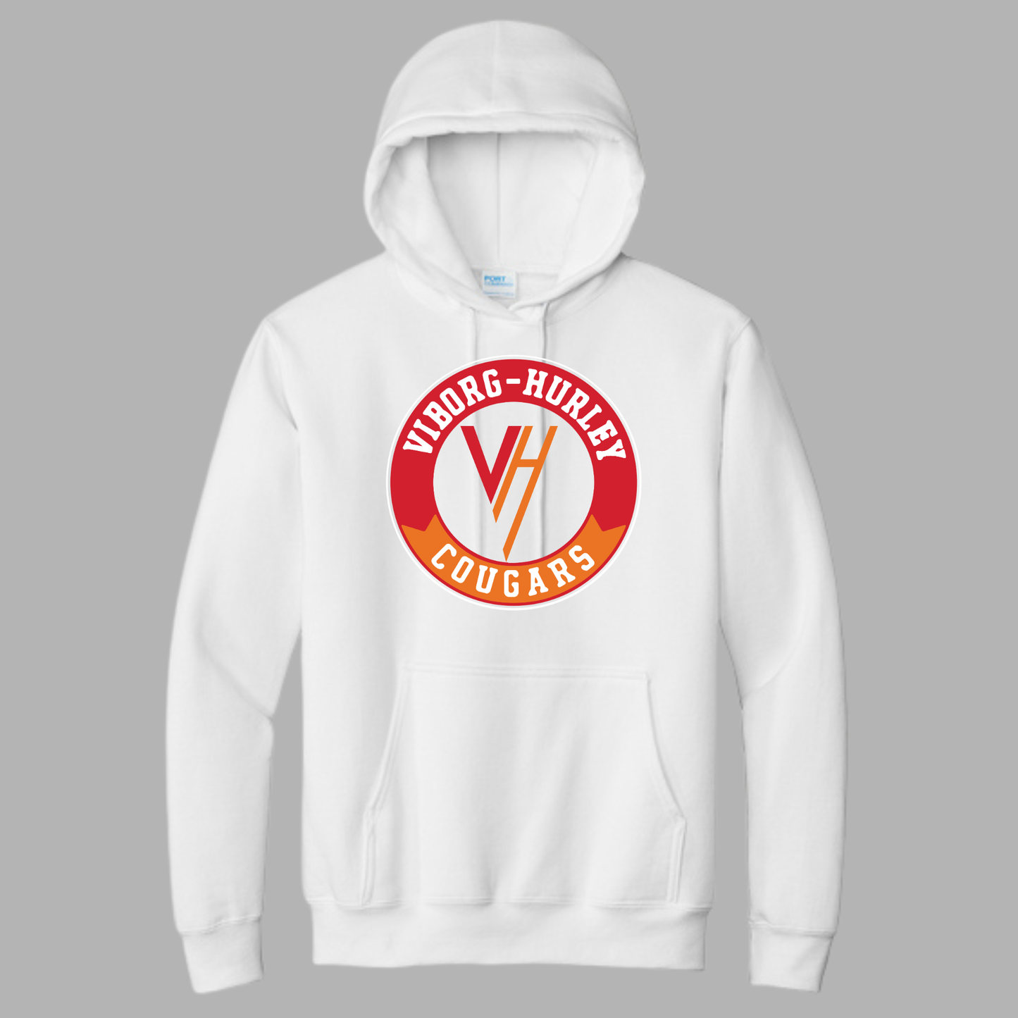 Viborg-Hurley Port & Co™ Tall Essential Fleece Pullover Hooded Sweatshirt