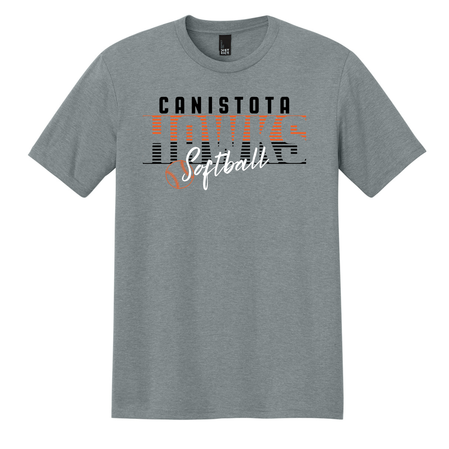 Canistota Softball District® Perfect Tri® Tee