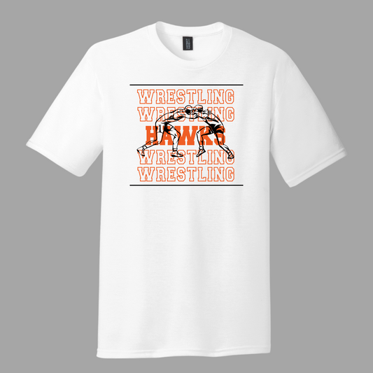 Canistota Hawks Wrestling District ® Perfect Tri ® Tee