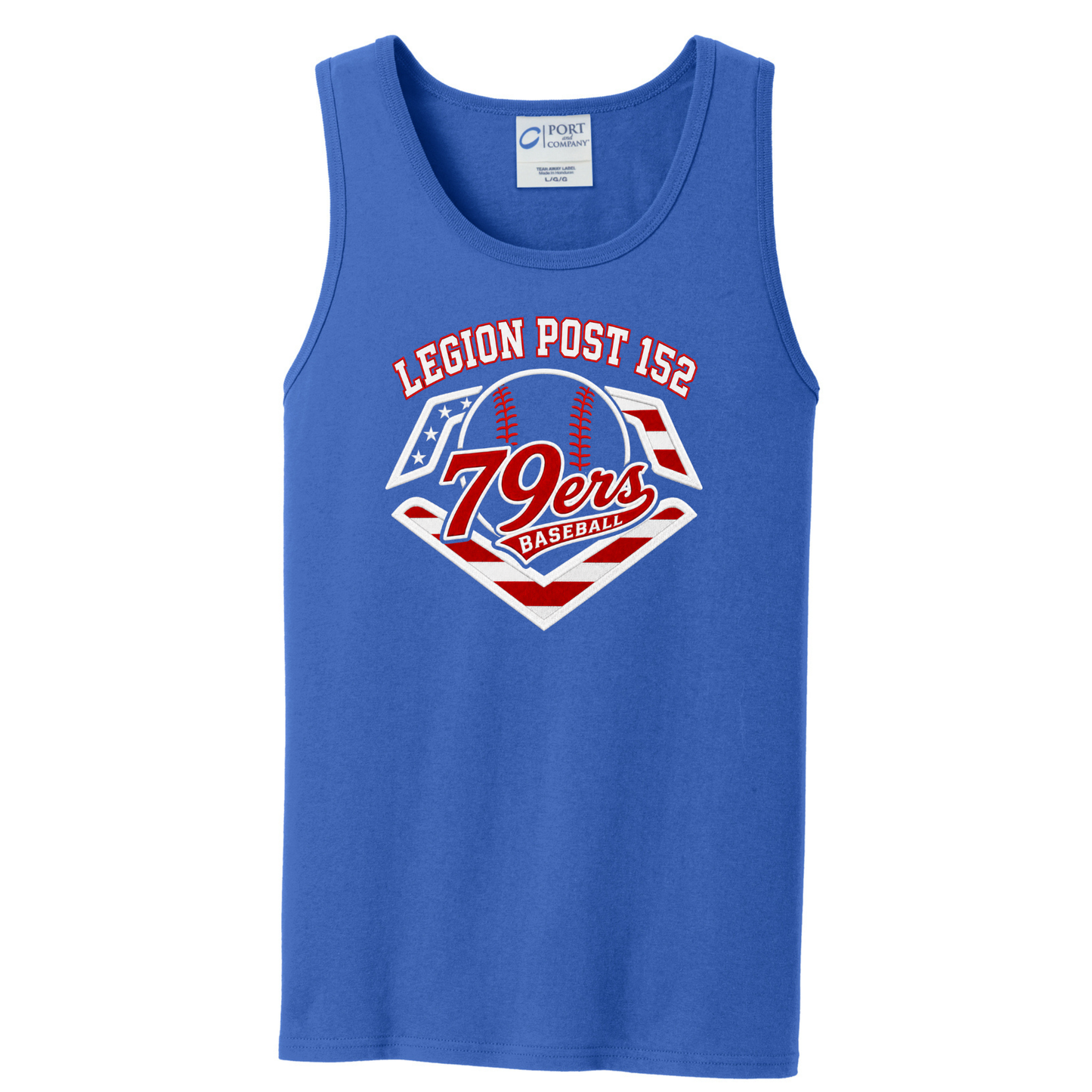 79ers Baseball Port & Co™ Core Cotton Tank Top