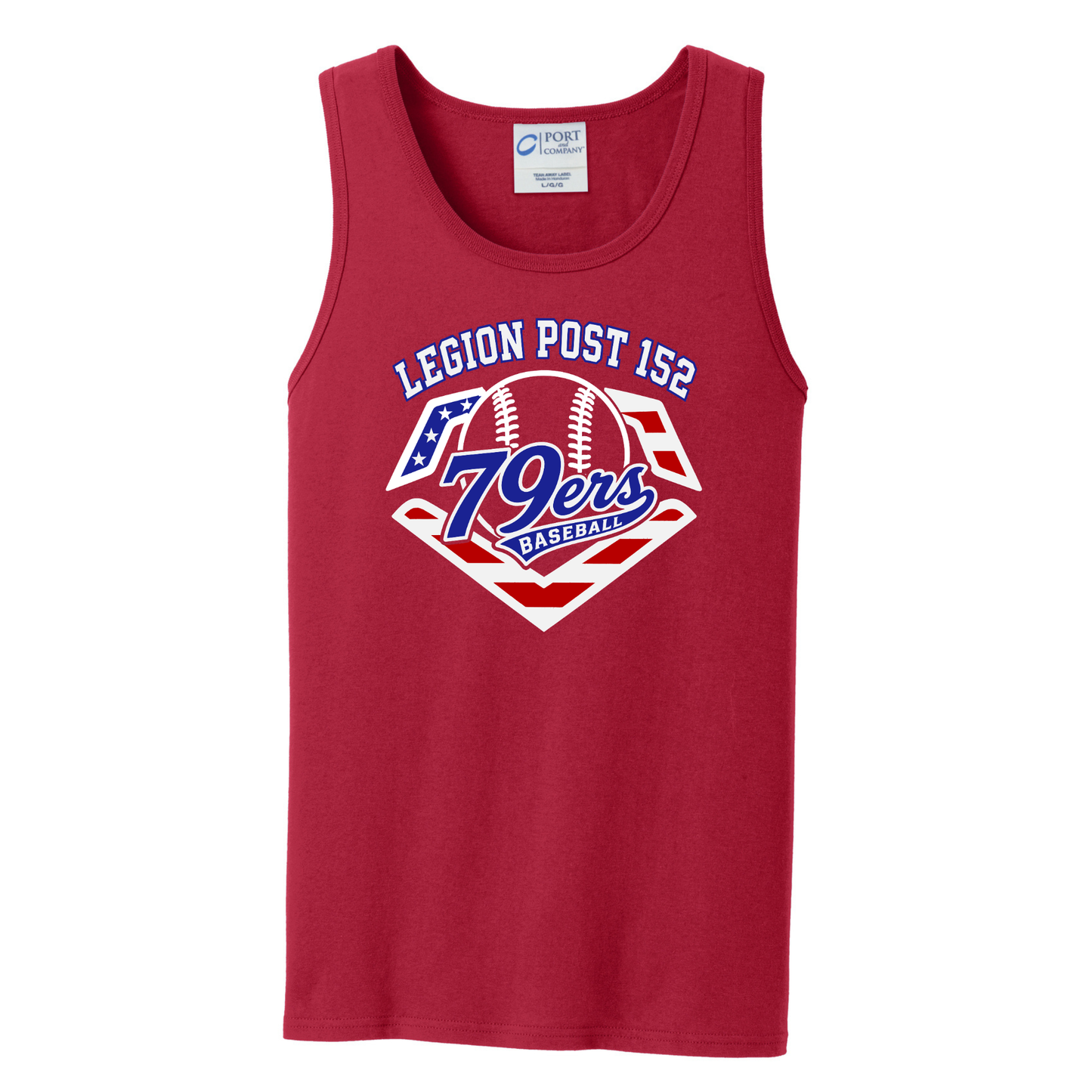 79ers Baseball Port & Co™ Core Cotton Tank Top