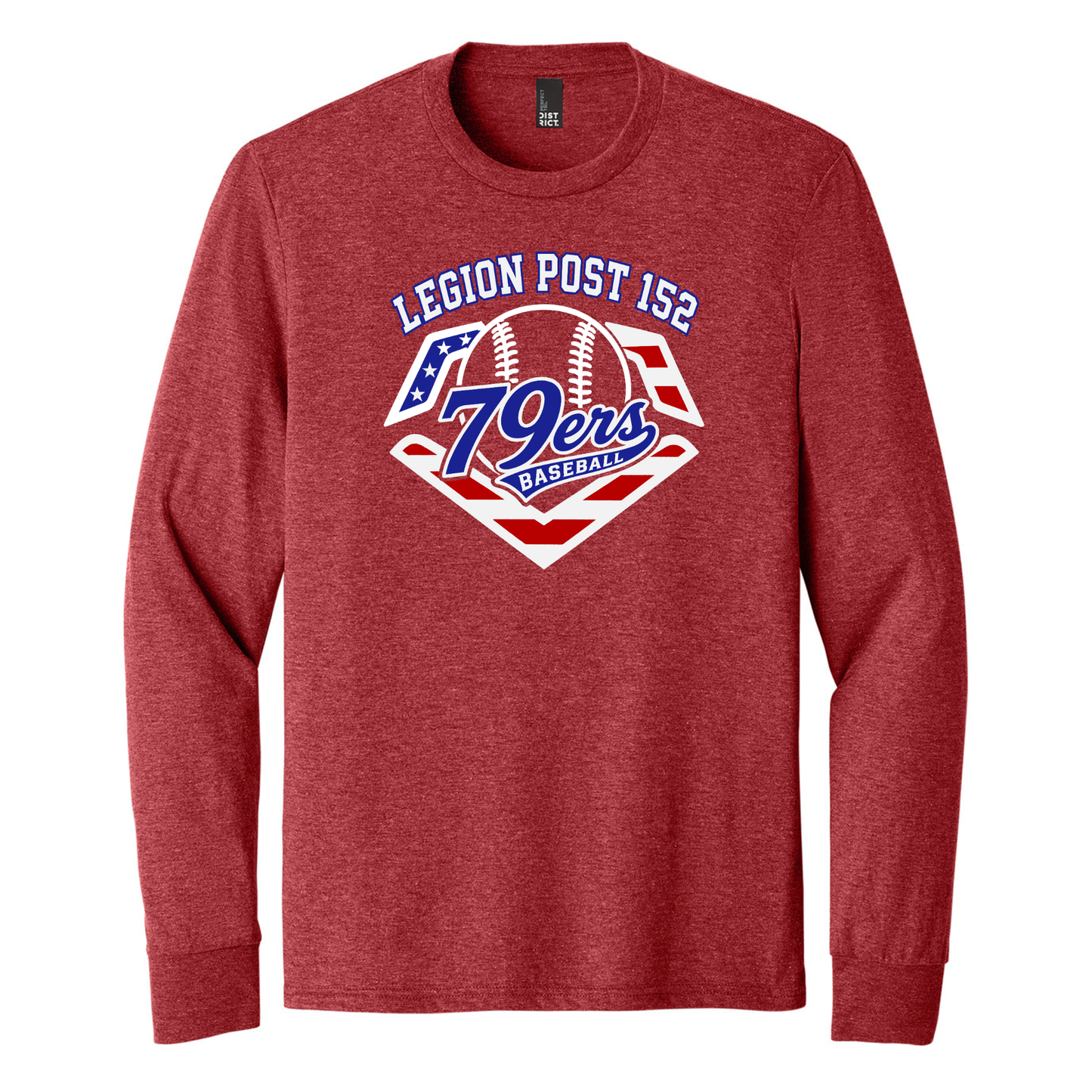 79ers  Baseball District ® Perfect Tri ® Long Sleeve Tee