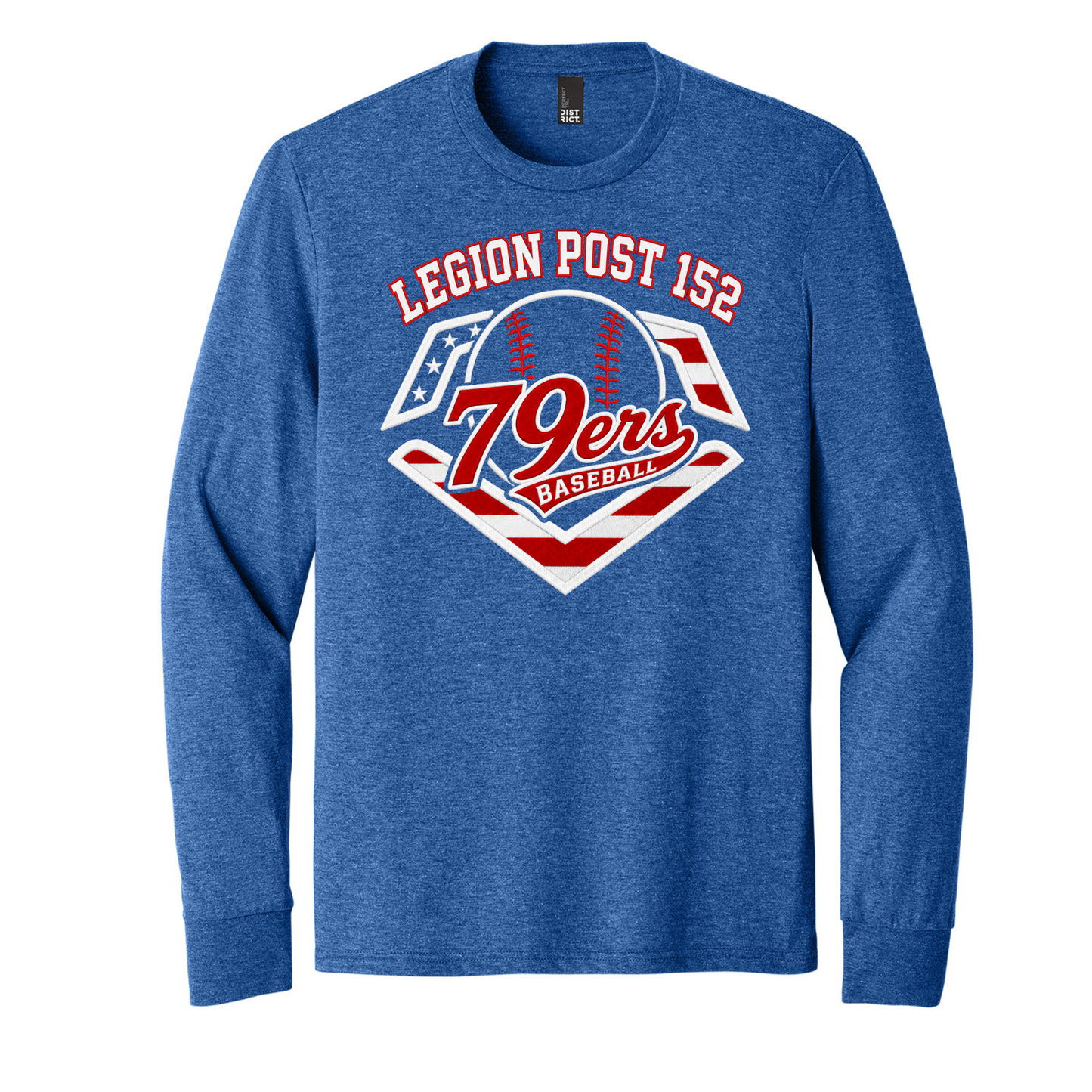 79ers  Baseball District ® Perfect Tri ® Long Sleeve Tee