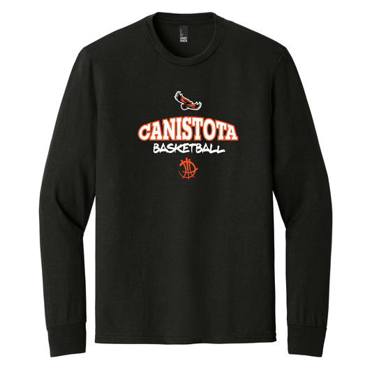 Canistota Basketball District ® Perfect Tri ® Long Sleeve Tee