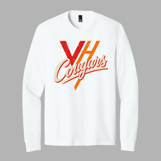 VH Booster Club Vintage District District® Perfect Tri® Long Sleeve Tee (YOUTH)