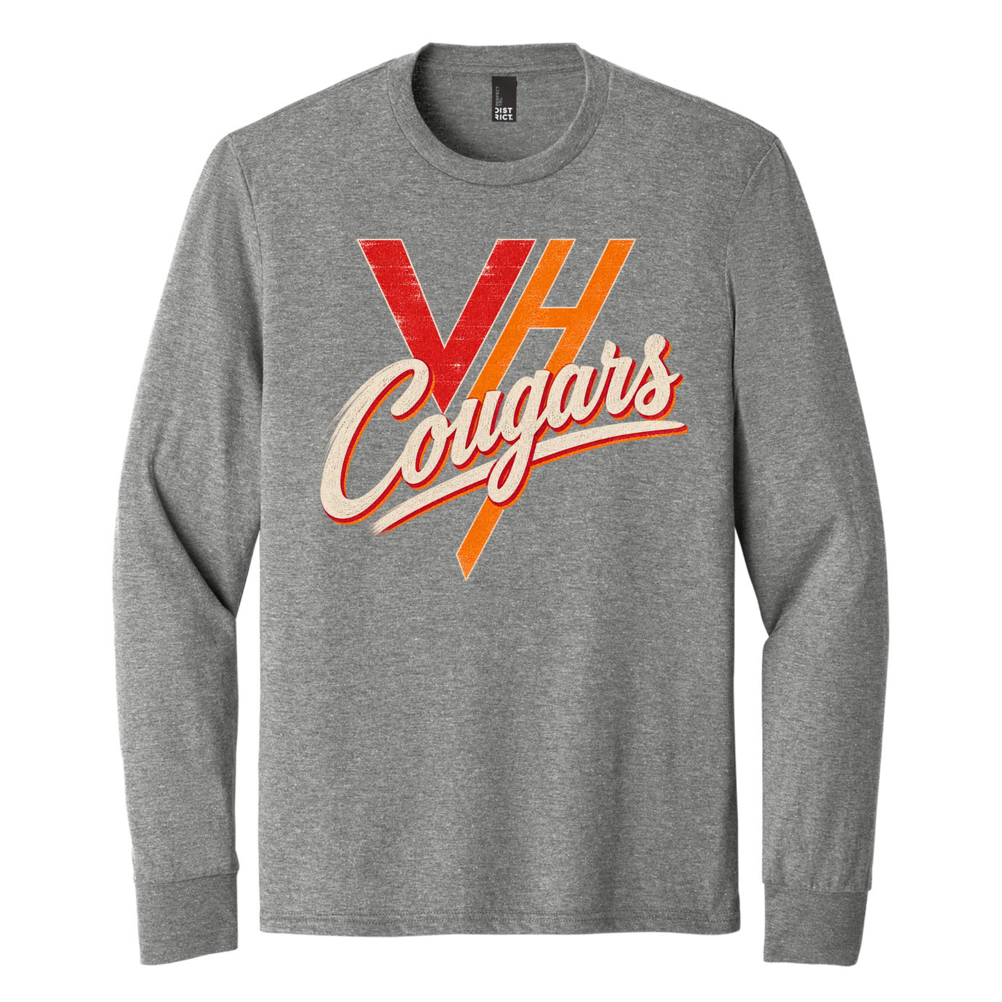 VH Booster Club Vintage District District® Perfect Tri® Long Sleeve Tee (YOUTH)