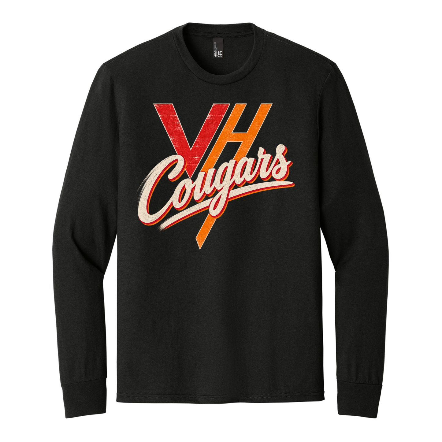 VH Booster Club Vintage District District® Perfect Tri® Long Sleeve Tee (YOUTH)
