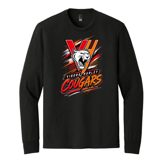 VH Booster Club Graphic District District® Perfect Tri® Long Sleeve Tee