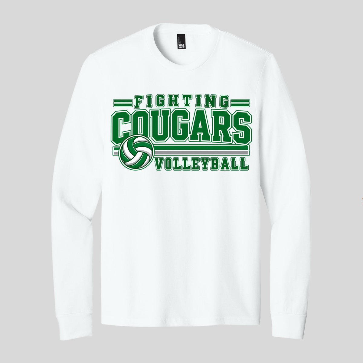 MCM Volleyball District District® Perfect Tri® Long Sleeve Tee