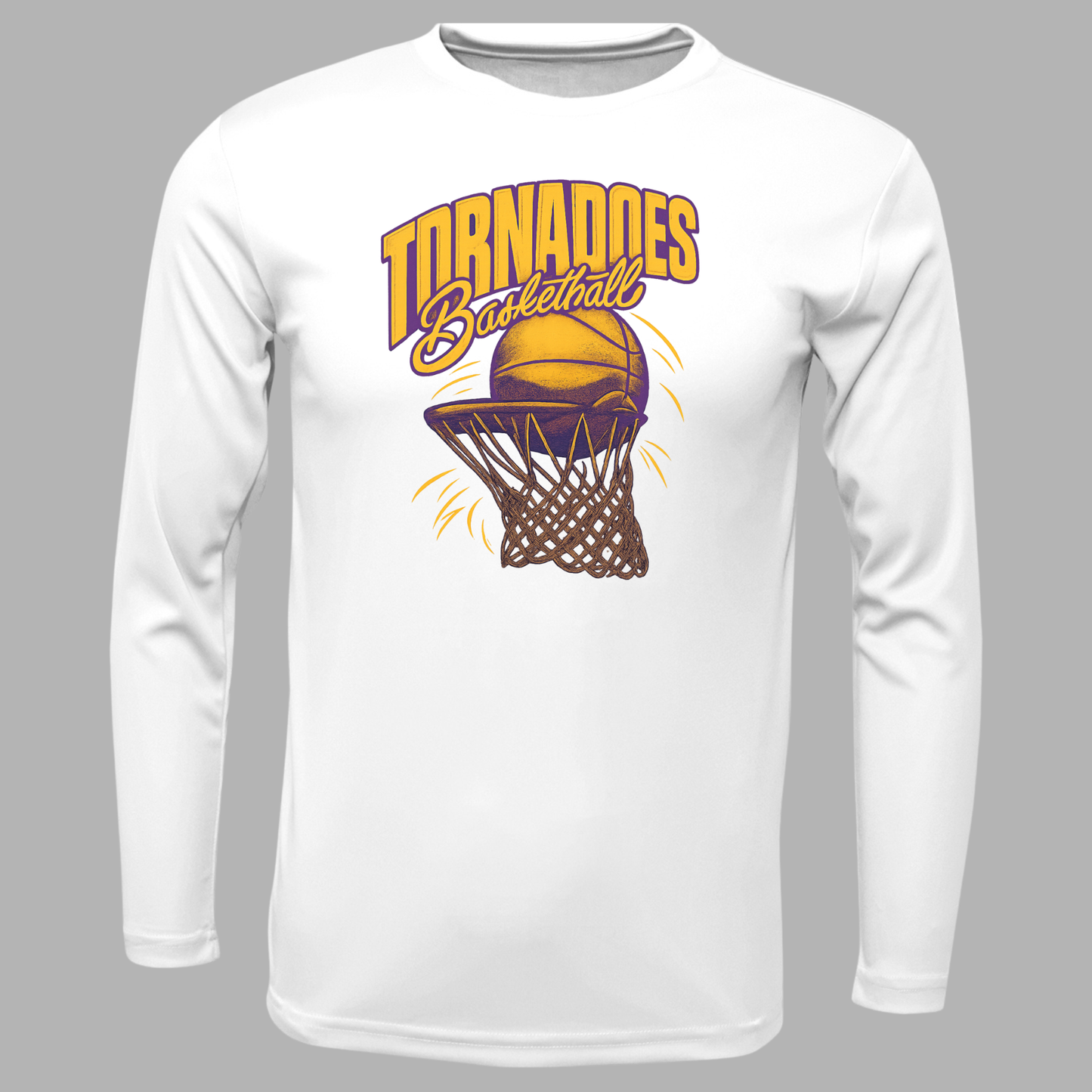 Centerville Girls Basketball Men Xtreme-Tek Long Sleeve Shirt