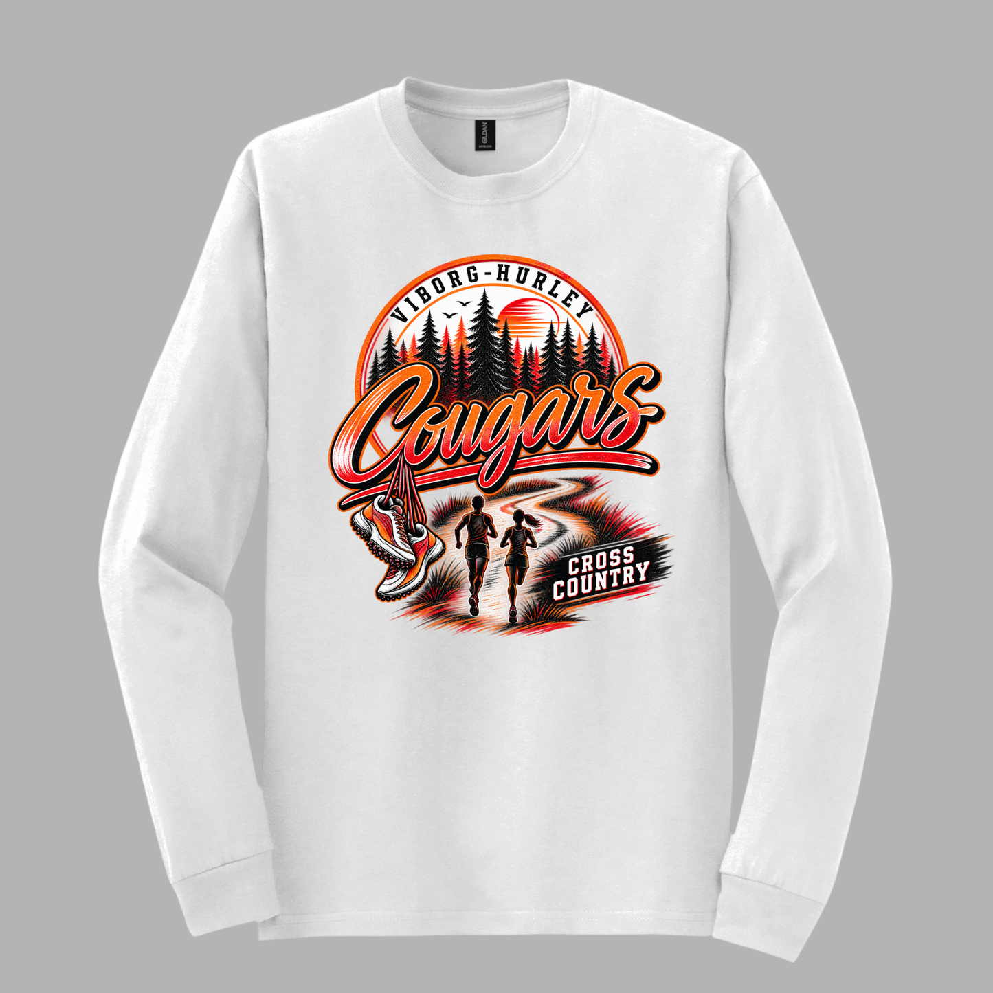 VH Cross Country Gildan® DryBlend® 50 Cotton/50 Poly Long Sleeve T-Shirt
